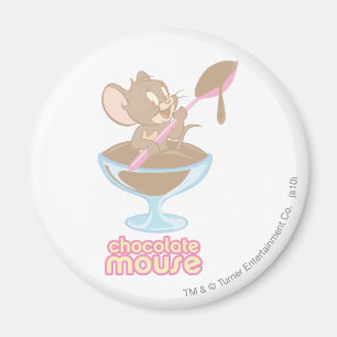 Jerry Chocolate Mouse Magneet