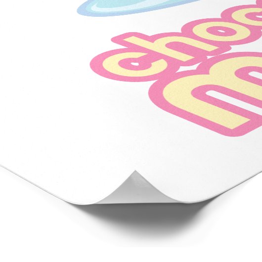 Jerry Chocolate Mouse Poster (Hoek)