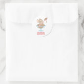 Jerry Chocolate Mouse Ronde Sticker (Tas)