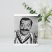 Jerry Colonna Briefkaart (Staand voorkant)