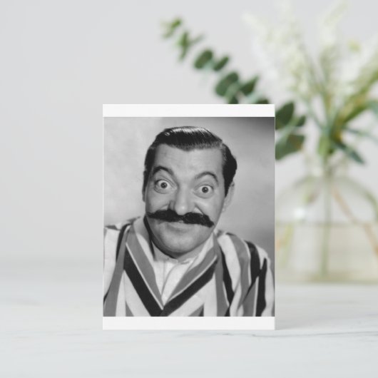 Jerry Colonna Briefkaart (Staand voorkant)