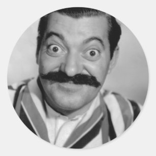 Jerry Colonna Ronde Sticker