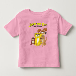 Jerry de kat en vrienden kinder shirts