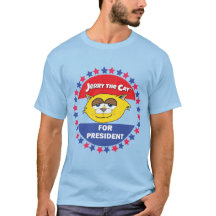Jerry de kat voor President shirt
