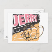 Jerry Face op Cheese Briefkaart (Voorkant / Achterkant)
