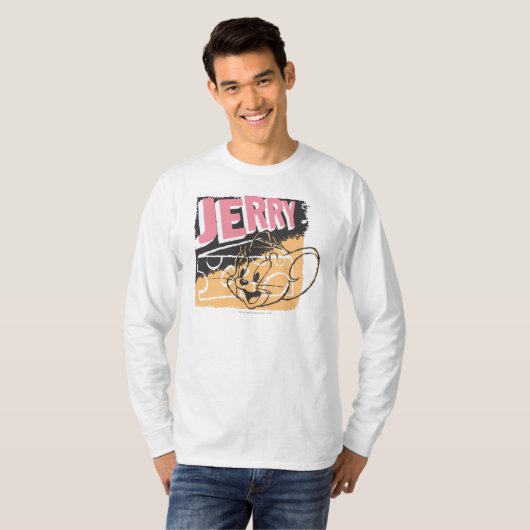 Jerry Face op Cheese T-shirt (Voorkant volledig)