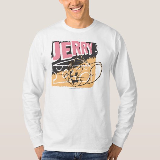 Jerry Face op Cheese T-shirt (Voorkant)