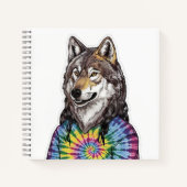 Jerry Garcia wolf Notitieboek (Voorkant)