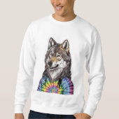 Jerry Garcia wolf Trui (Voorkant)