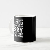 JERRY Gift Name Personalized Birthday Funny Christ Koffiemok (Voorkant links)