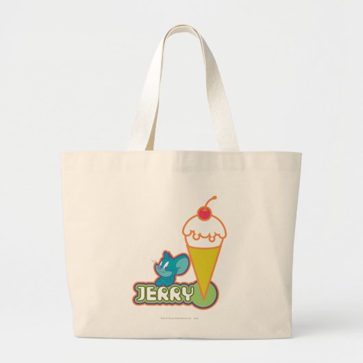 Jerry Ice Cream Grote Tote Bag (Voorkant)