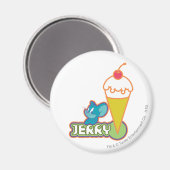 Jerry Ice Cream Magneet (Voorkant / Achterkant)