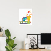 Jerry Ice Cream Poster (Thuiskantoor)