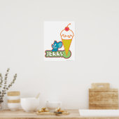 Jerry Ice Cream Poster (Keuken)