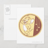 Jerry in Circle Briefkaart (Voorkant / Achterkant)