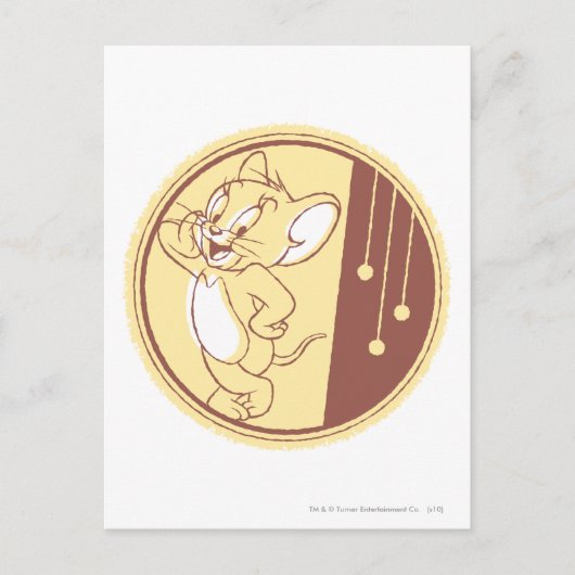 Jerry in Circle Briefkaart (Voorkant)