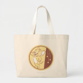 Jerry in Circle Grote Tote Bag (Voorkant)
