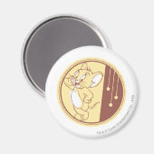 Jerry in Circle Magneet (Voorkant / Achterkant)