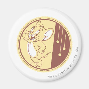 Jerry in Circle Magneet