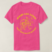 Jerry Lee Lewis laat je motor draaien T-shirt (Design voorkant)