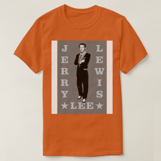 Jerry Lee Lewis T-shirt (Design voorkant)