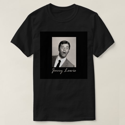 Jerry Lewis Canvas tas T-shirt (Design voorkant)