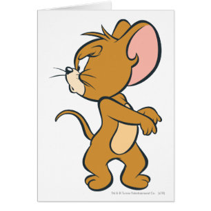 Jerry look Back Annoyed