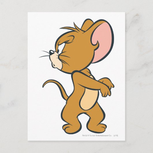 Jerry look Back Annoyed Briefkaart (Voorkant)
