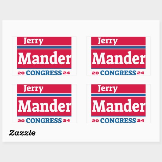 Jerry Mander Campagne Sticker (Vel)