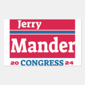 Jerry Mander Campagne Sticker (Voorkant)
