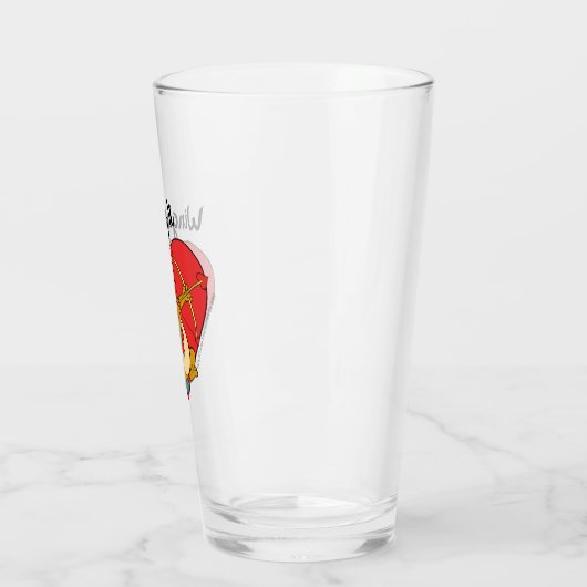 Jerry Mouse Gedprezen als Valentijn Cupid Glas (Links)