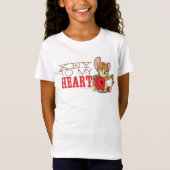 Jerry Mouse "Key to My Heart"-Valentijn T-shirt (Voorkant)