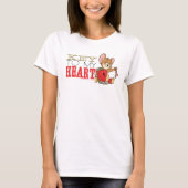 Jerry Mouse "Key to My Heart"-Valentijn T-shirt (Voorkant)