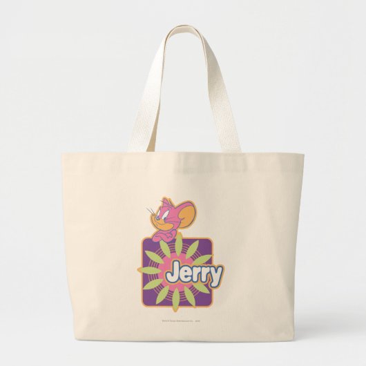 Jerry Neon Mouse Grote Tote Bag (Voorkant)