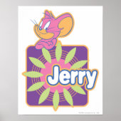 Jerry Neon Mouse Poster (Voorkant)