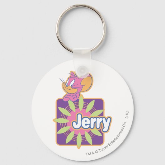 Jerry Neon Mouse Sleutelhanger (Voorkant)