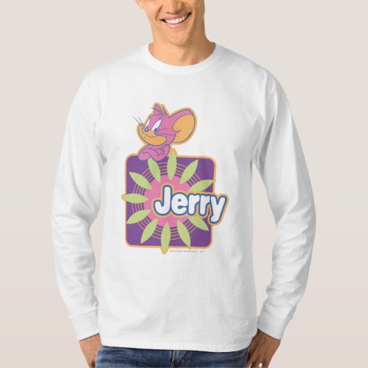 Jerry Neon Mouse T-shirt (Voorkant)