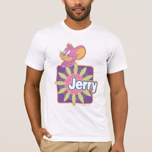 Jerry Neon Mouse T-shirt (Voorkant)