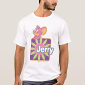 Jerry Neon Mouse T-shirt (Voorkant)