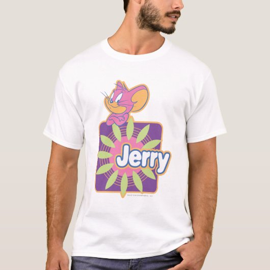 Jerry Neon Mouse T-shirt (Voorkant)