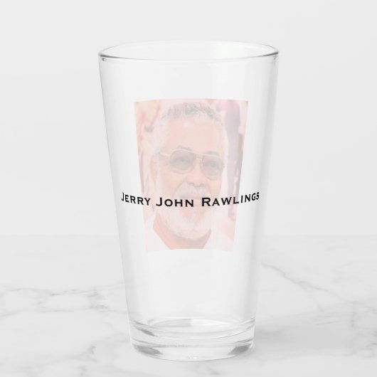 Jerry Rawlings, J.J. Rawlings, Ghanees President Glas (Achterkant)