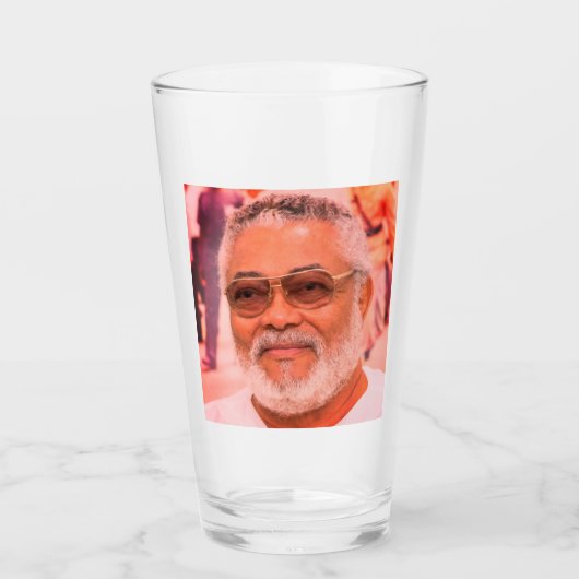 Jerry Rawlings, J.J. Rawlings, Ghanees President Glas (Voorkant)