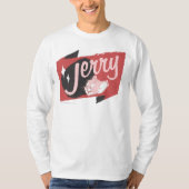 Jerry Red en Black Logo T-shirt (Voorkant)