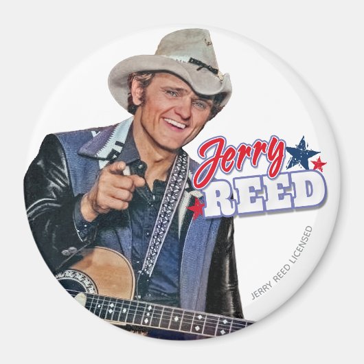 Jerry Reed Magnet (Voorkant)