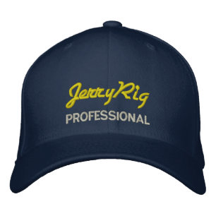 Jerry Rig Professional Geborduurde Pet