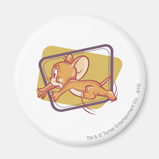 Jerry Running Scared Magneet (Voorkant)