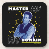 Jerry Seinfeld | Master of My Domain Bier Onderzetter (Voorkant)