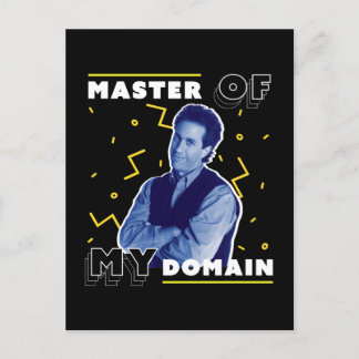 Jerry Seinfeld | Master of My Domain Briefkaart