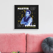Jerry Seinfeld | Master of My Domain Canvas Afdruk (Insitu (Woonkamer))