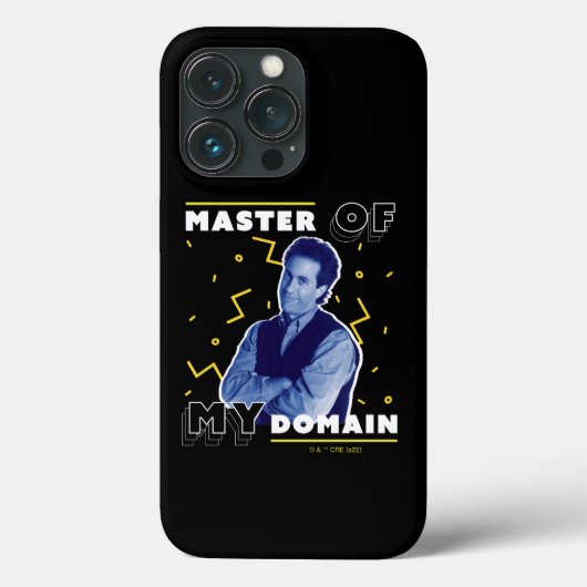 Jerry Seinfeld | Master of My Domain Case-Mate iPhone Case (Achterkant)